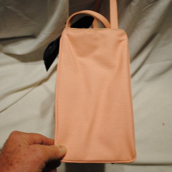 NWT MY FLAT PINK FABRIC LADIES HANDBAG - Picture 5 of 10